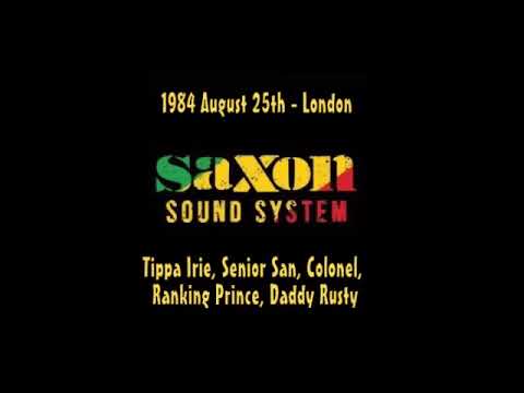 Saxon Studio vz Radics 1984 (AUDIO) ft Tippa, Sandy, Rusty, Ranking Prince - London - Guvnas Copy