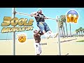MUSCLE UPS (300+ POUNDS) | Kali Muscle + Big Boy