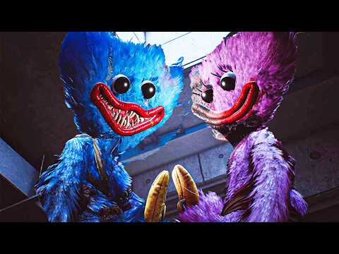 Huggy Wuggy Has A Crush On Kissy Missy (All Scenes) - Poppy Playtime Chapter 5 (4K) 2026