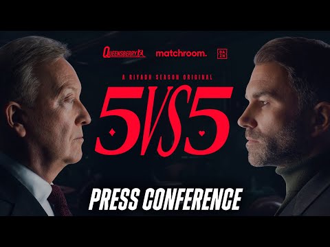 QUEENSBERRY VS. MATCHROOM 5v5 FEAT. DEONTAY WILDER VS. ZHILEI ZHANG PRESS CONFERENCE LIVESTREAM