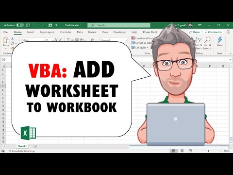 Excel VBA Add Worksheet to Workbook