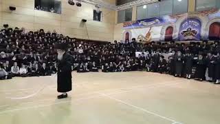 חתונתו של אן אייניקל של ר' לייביש מפבורסק במנצ'סטר - טבס 5779