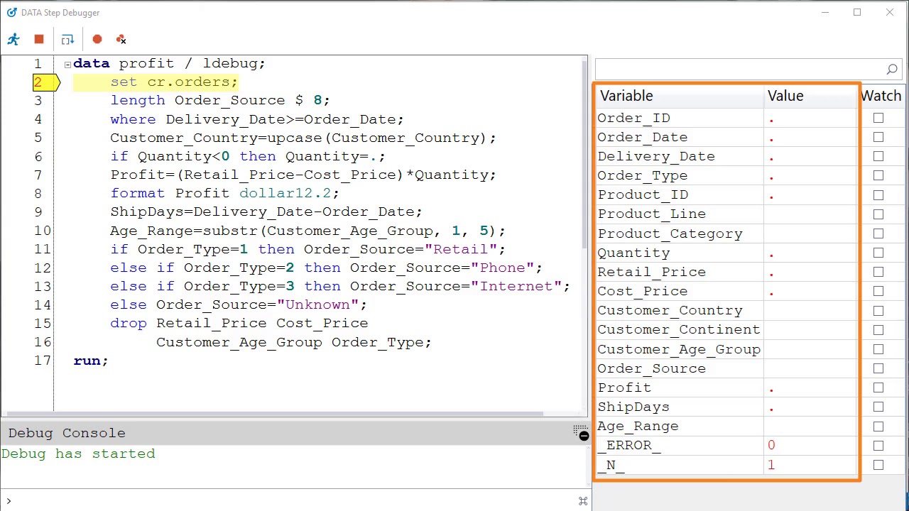 Understanding DATA Step Processing - Practical SAS Programming and Certification Review