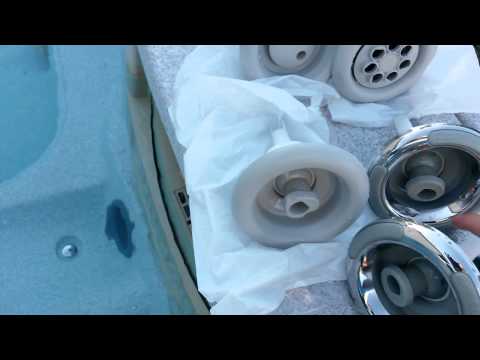Spa/Hot Tub Jets How to Remove & Replace w/Type Comparison ~Sundance Altamar Intellijet