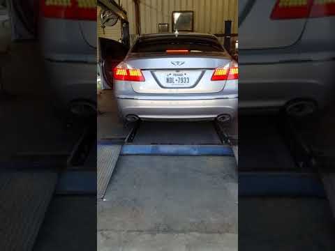 Thumbnail for 2010 Hyundai Genesis 4.6 New Exhaust Setup !