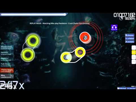 Osu! Niko - Pendulum - Crush [Insane] NC