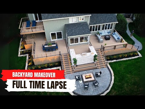 Our BIGGEST DECK Ever! Full Build Time Lapse