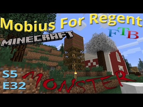 Mobius For Regent: S5 E32 - Minecraft FTB Monster - Waste Treatment - M4R 5.32