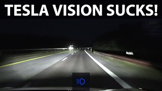 Tesla Vision test (no radar) Model Y Performance from Giga Berlin