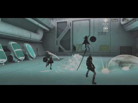 [NieR Reincarnation] Auto Battle Showcase with Fio and 9S Duo on Officer Memories Dungeon (F10)