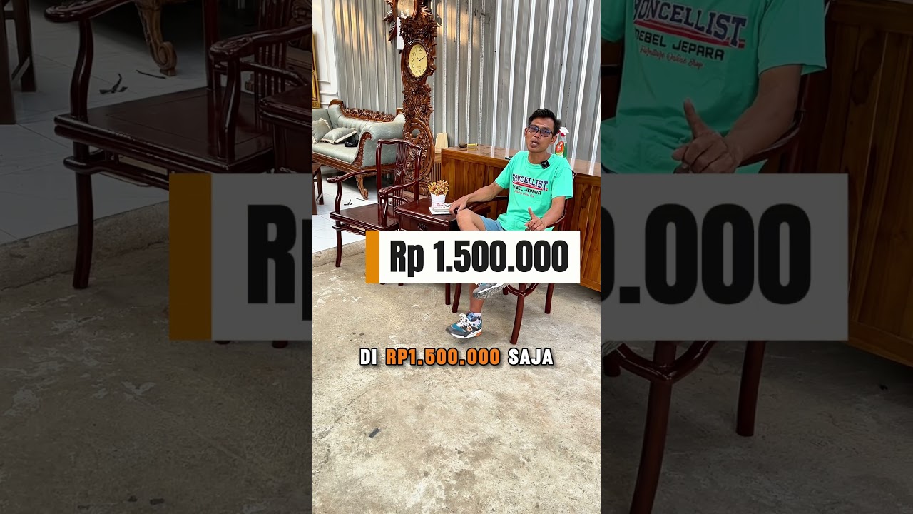 KURSI TERAS MODEL THAICHI KAYU JATI PEMBAYARAN BISA COD