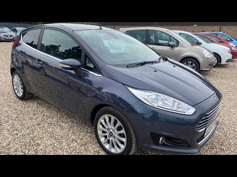 13 13 Ford Fiesta 1.6 TDCi Titanium X Hatchback 3dr Diesel Manual (95 g/km, 94 bhp) HEATED SEATS