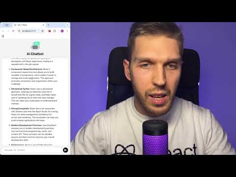 Project Overview | React AI Chatbot App built with ChatGPT and Gemini AI