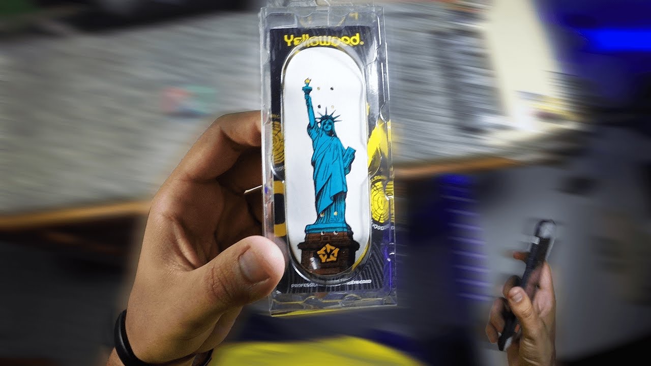 New fingerboard deck setup