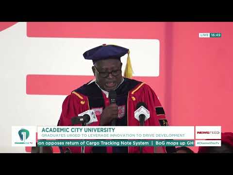 Academic City University Graduates Urged to Drive Innovation and Entrepreneurship