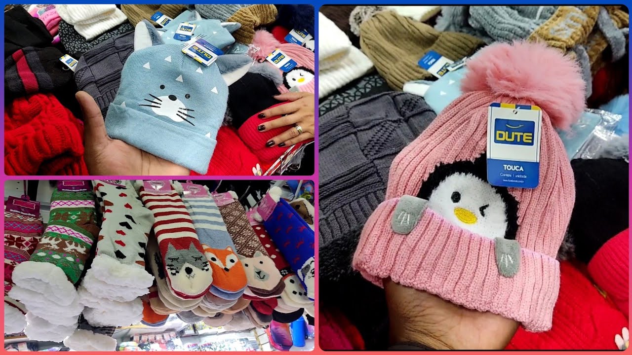 Fornecedor De Toucas, meias, luvas de frio na 25 De Março (ATACADO E VAREJO)😱❤️