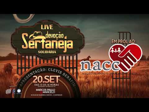 Live Solidária Devoção Sertaneja | Marcos Paulo & Marcelo
