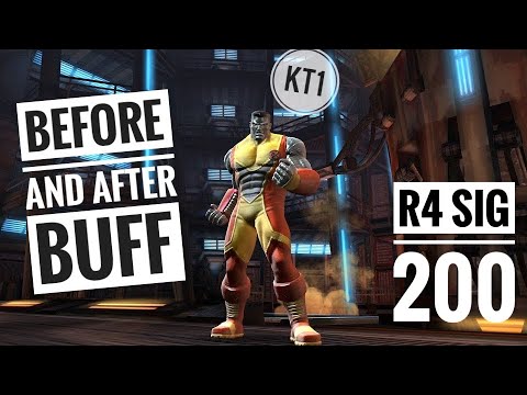 R4 Sig 200 Colossus Before And After Buff! ROL WS Test Fight!