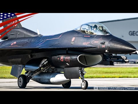 Black Viper - Wraith & Venom Painted F-16 Fighter Jets