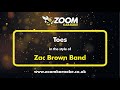 Zac Brown Band Toes Karaoke Version From Zoom Karaoke
