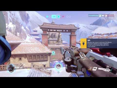 Overwatch Launch MP gameplay pt68 - Final Winston Match: Prepare for POUNDING
