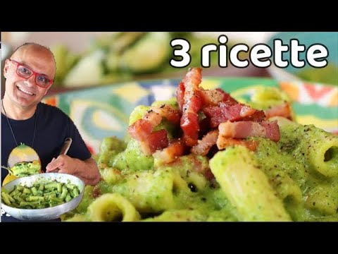 PASTA con le ZUCCHINE 3 RICETTE per l'estate di pasta con le zucchine