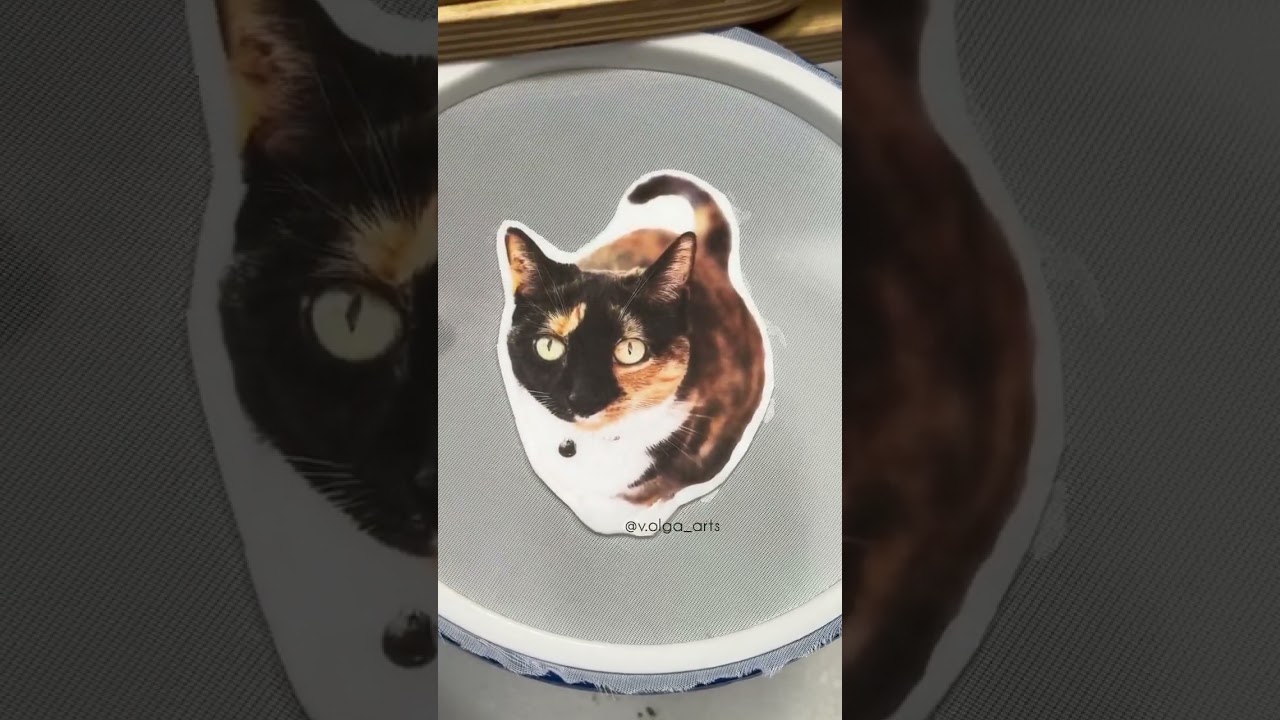 Beautiful CAT Brooch Embroidery You Love to See This  #brooch #handmade #diyideas