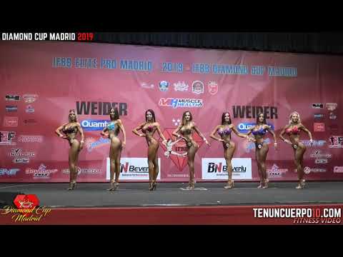 IFBB Diamond Cup Madrid 2019 - Bikini Fitness up to 164 Final comparisons