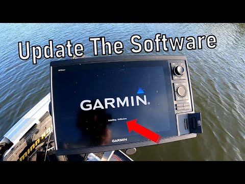 How to update the software on a Garmin Fish Finder