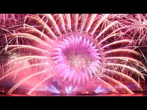 Mayor of London New Year's Eve Fireworks 2014/2015 - 31.12.2014