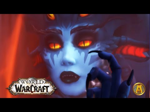 The Tragedy of Queen Azshara - All Naz'jatar Cinematics [World of Warcraft: BFA Patch 8.2 Lore]