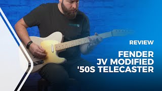 Video thumbnail for Fender JV Modified '50s Telecaster Review [White Blonde] by Higher HZ