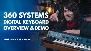 Video thumbnail for The Rare 360 Systems Digital Keyboard (Overview & Demo) by Syntaur