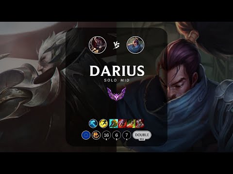 Darius Mid vs Yasuo - EUW Master Patch 12.23