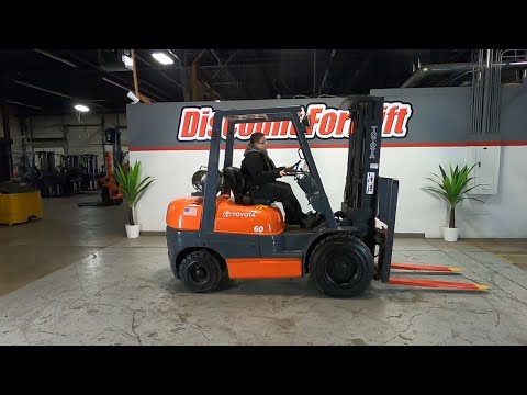 TOYOTA 6-Series 6FGU30 6,000lb LP (Propane) #1176 - Forklift For Sale