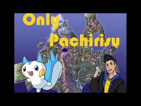 Pokemon Platinum with Only Pachirisu (NO ITEMS IN BATTLE!)