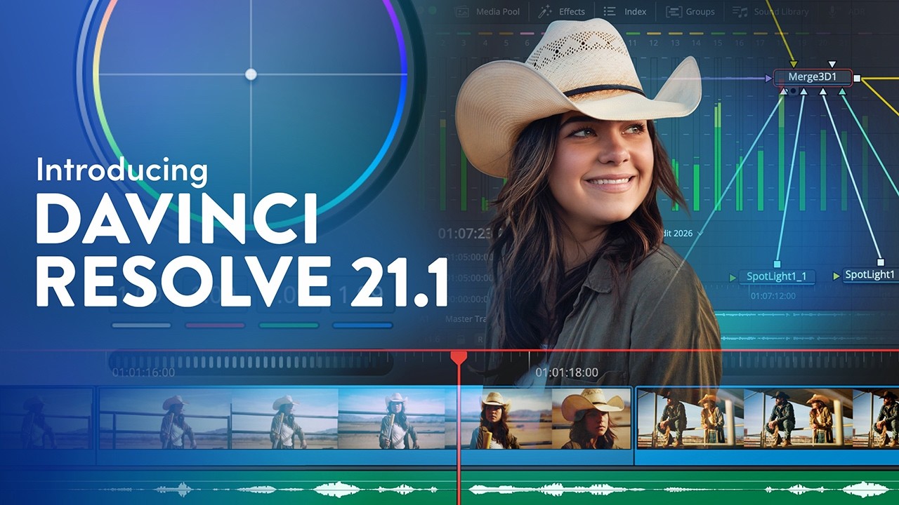 What's New in DaVinci Resolve 21.1 - YouTube