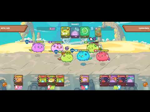 POISON vs  CUTE BUNNY E GRAVEL ANT - Axie Infinity | AFTG