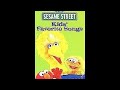 Sesame Street Kids Favorite Songs 1999 VHS