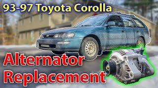 Replacing Alternator '93-'97 Toyota Corolla/Celica