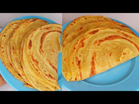 Kenyan🇰🇪Chapati Made with coconut Milk/Layered, Soft Coconut Chapati Recipe/Soft Chapati at Home