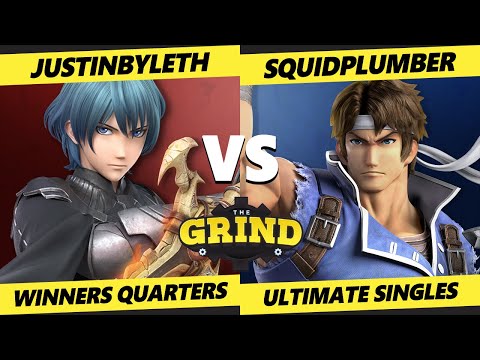 The Grind 203 Winners Quarters - Justinbyleth (Byleth) Vs. Squidplumber (Richter) Smash Ultimate