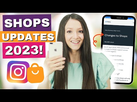 Instagram Shopping UPDATES 2023 YOU MUST KNOW!
