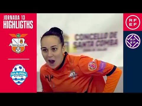 Resumen #PrimeraIberdrolaFS | Viaxes Amarelle 3 - 1 ENCE Marín Futsal | Jornada 13