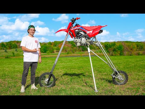 6 Foot Tall Dirt Bike