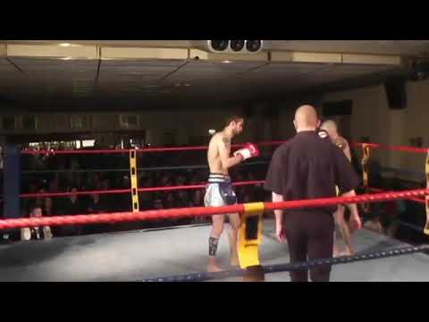 Adrian Maguire Golden Belt English title fight