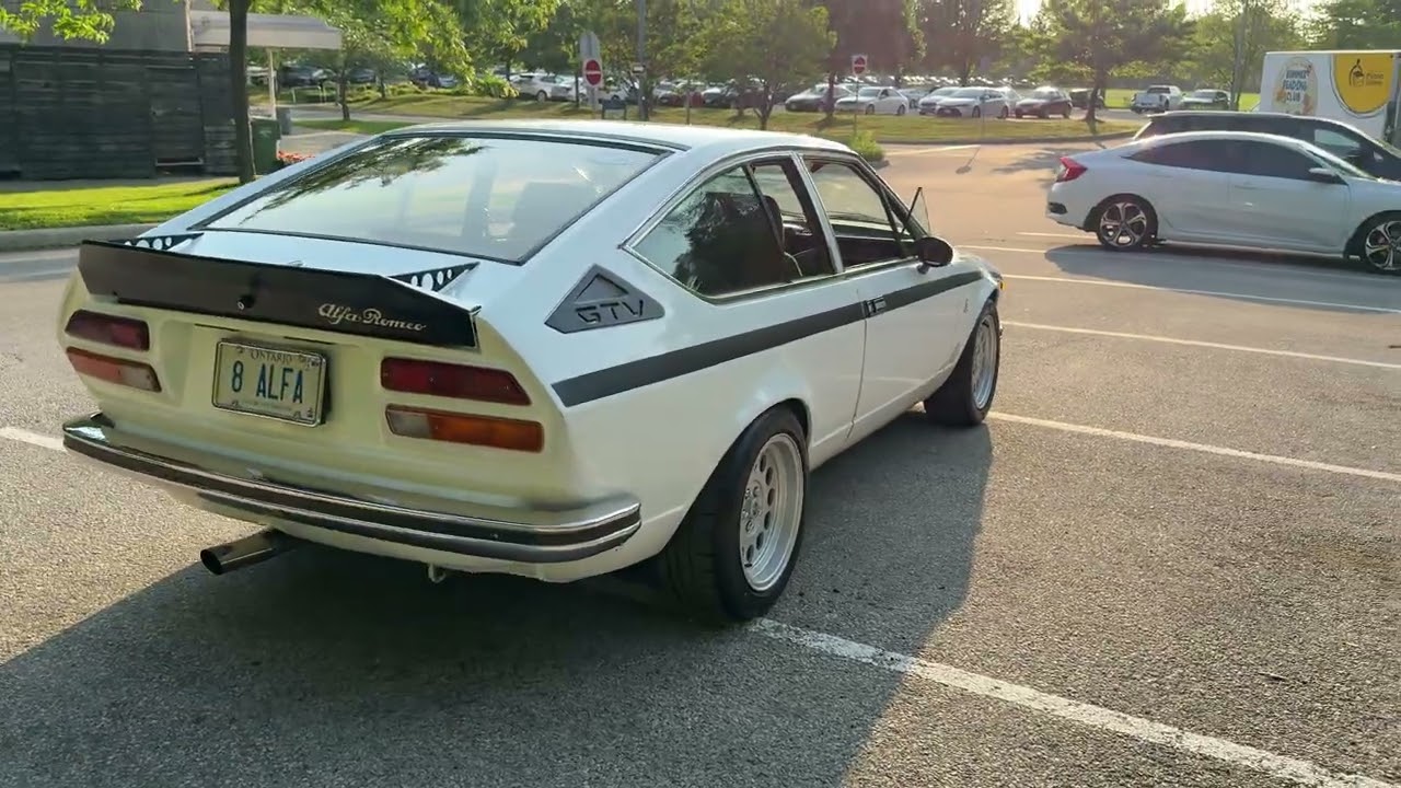 **SOLD by CCC AUCTION** Alfa Montreal V8-Powered 1980 Alfa Romeo Alfetta GTV 5-Speed Manual