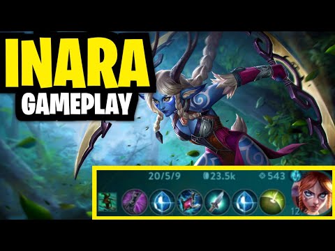 INARA CP JUNGLE - SNIPE 7 & INTENSE GAME | VAINGLORY 5V5 |