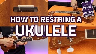 How To Restring A Ukulele - Beginner