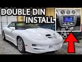 How to Install Double Din Radio in Pontiac Firebird Trans Am WS6